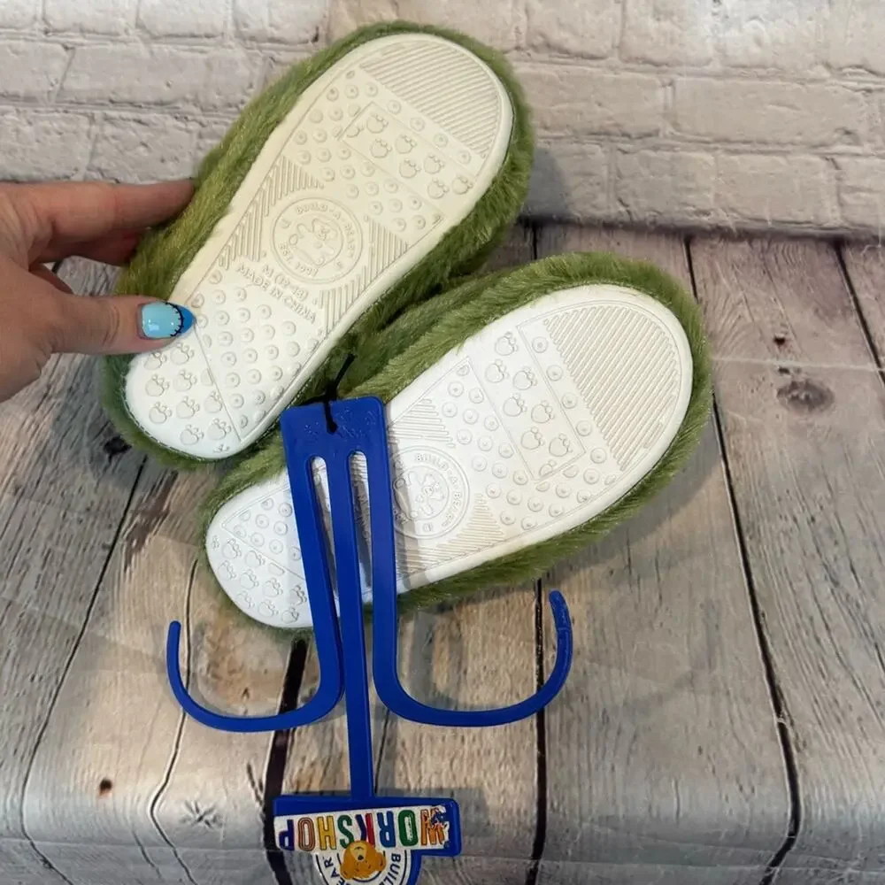 Build A Bear Zombie Halloween Toddler Slippers